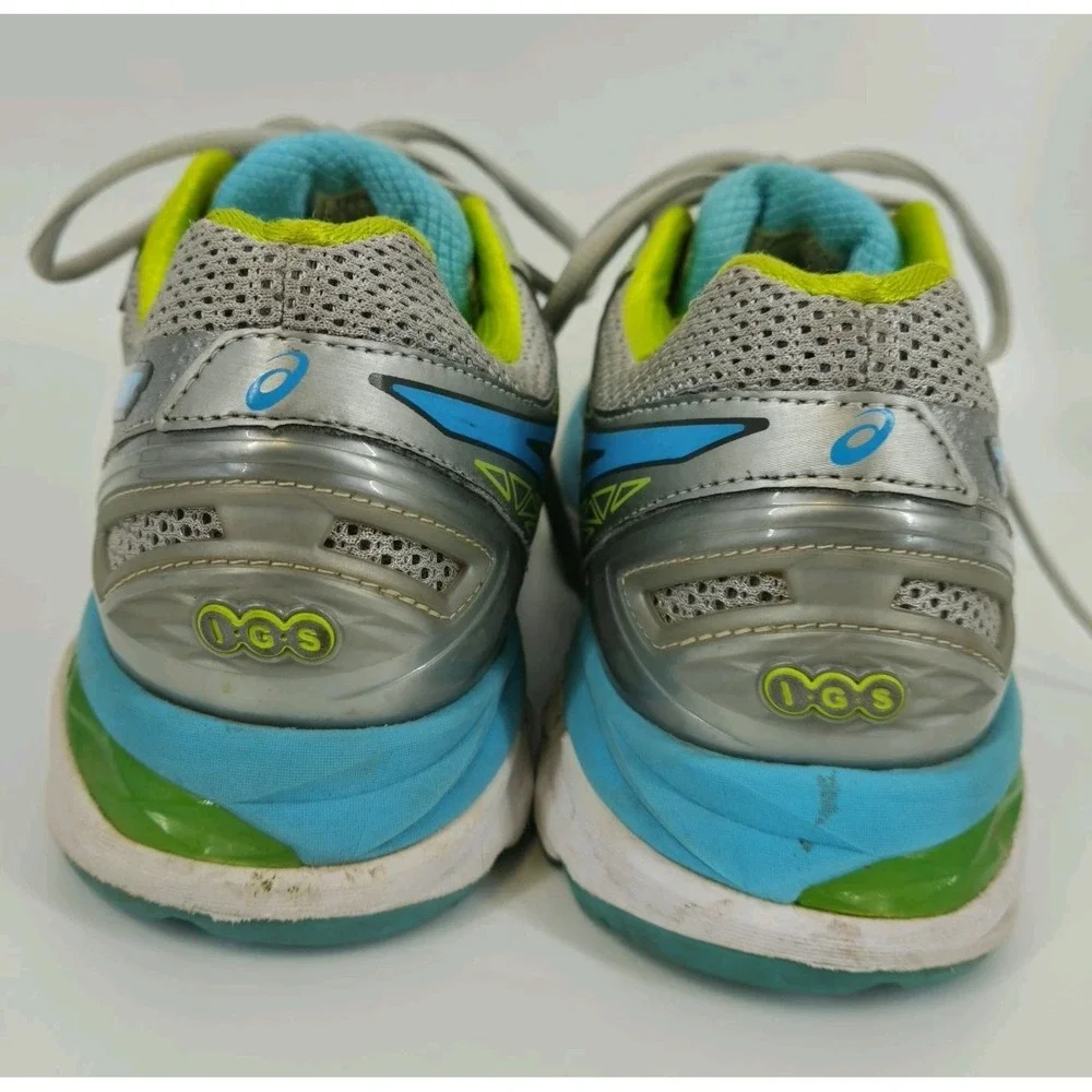 Asics GT 2000 4 Shoes Womens 10.5 2A Running Sneakers T659N Silver Multicolor